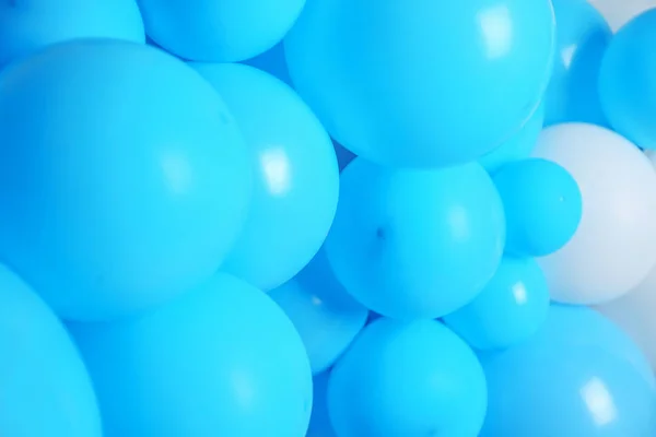 Πολλά Χρωματιστά Μπαλόνια Φόντο Διακόσμηση Πάρτι — Φωτογραφία Αρχείου