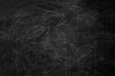 Tebeşir tahtada arka plan olarak silinmiş. Metin için boşluk