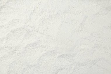 Arka plan olarak organik un yığını, üst görünüm