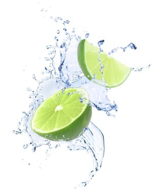 Aloe Vera dilimler beyaz arka plan üzerinde