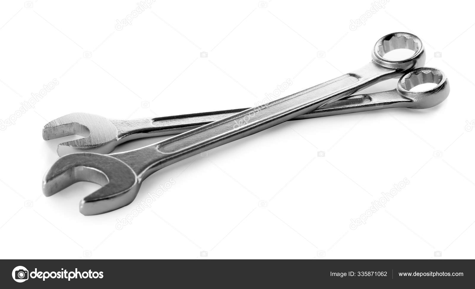 Modern Auto Mechanic's Tools Isolated White Stock Photo by ©NewAfrica  335871062