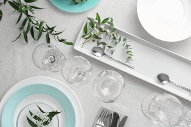 Masada şık bir şenlik ortamı var.