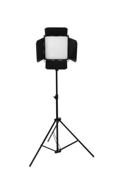 Equipo Iluminación Profesional Para Producción Vídeo Aislado Blanco —  Fotos de Stock