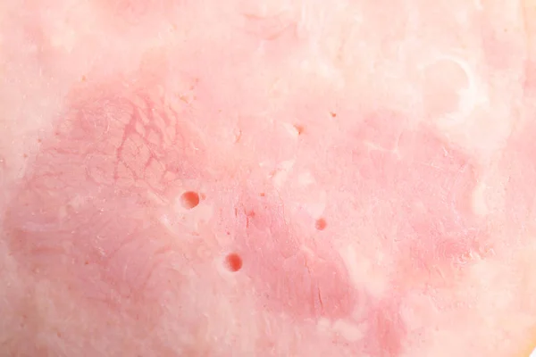 Tasty Ham Background Closeup Fresh Delicacy — Stock Photo, Image