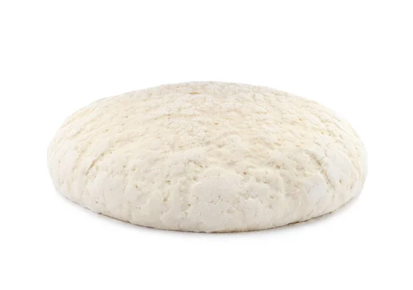 Lekker deeg voor gebak geïsoleerd op wit — Stockfoto