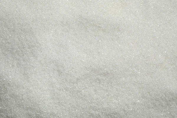 Pile Granulated Sugar Background Top View — Stock Photo, Image