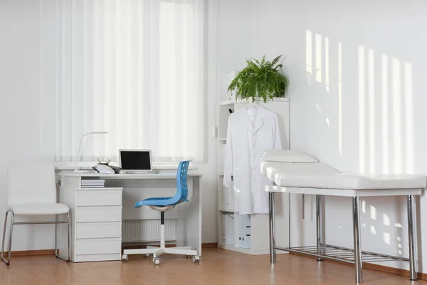 Interior Modern Medical Office Doctor Workplace — Stock Photo, Image
