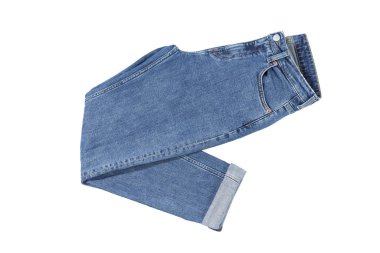 Üst görünümde izole edilmiş şık kotlar