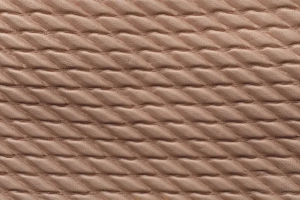 Texture Pelle Marrone Come Sfondo Primo Piano — Foto Stock