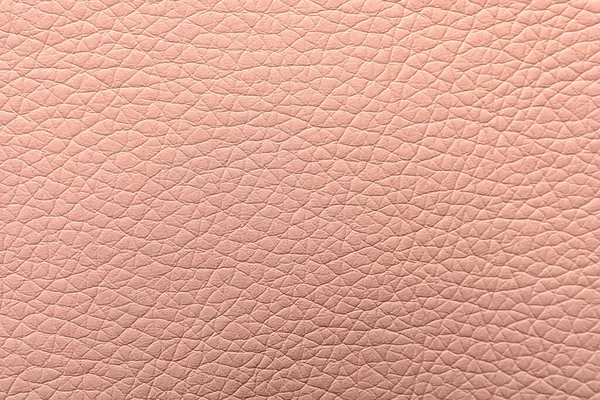 Texture Light Pink Leather Background Closeup — Stock Photo, Image