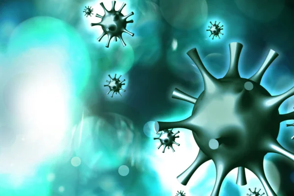 Abstrakt Illustration Kinesiskt Coronavirus Farlig Sjukdom — Stockfoto