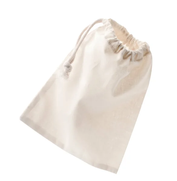 Empty cotton eco bag isolated on white — Stock Photo, Image