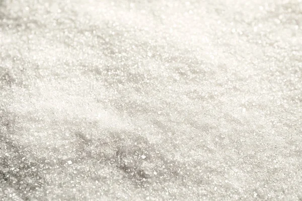 Pile Granulated Sugar Background Closeup — Stock Photo, Image