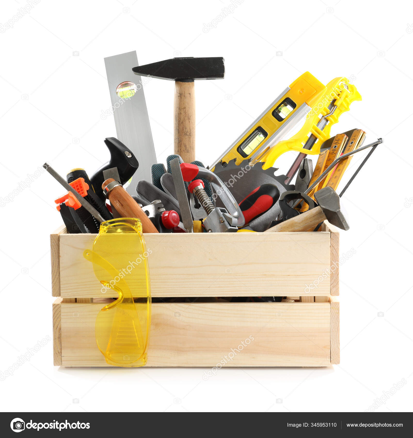 Caisse à outils pour charpentier