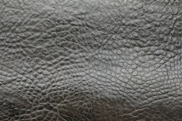 Texture Black Leather Background Closeup — 스톡 사진