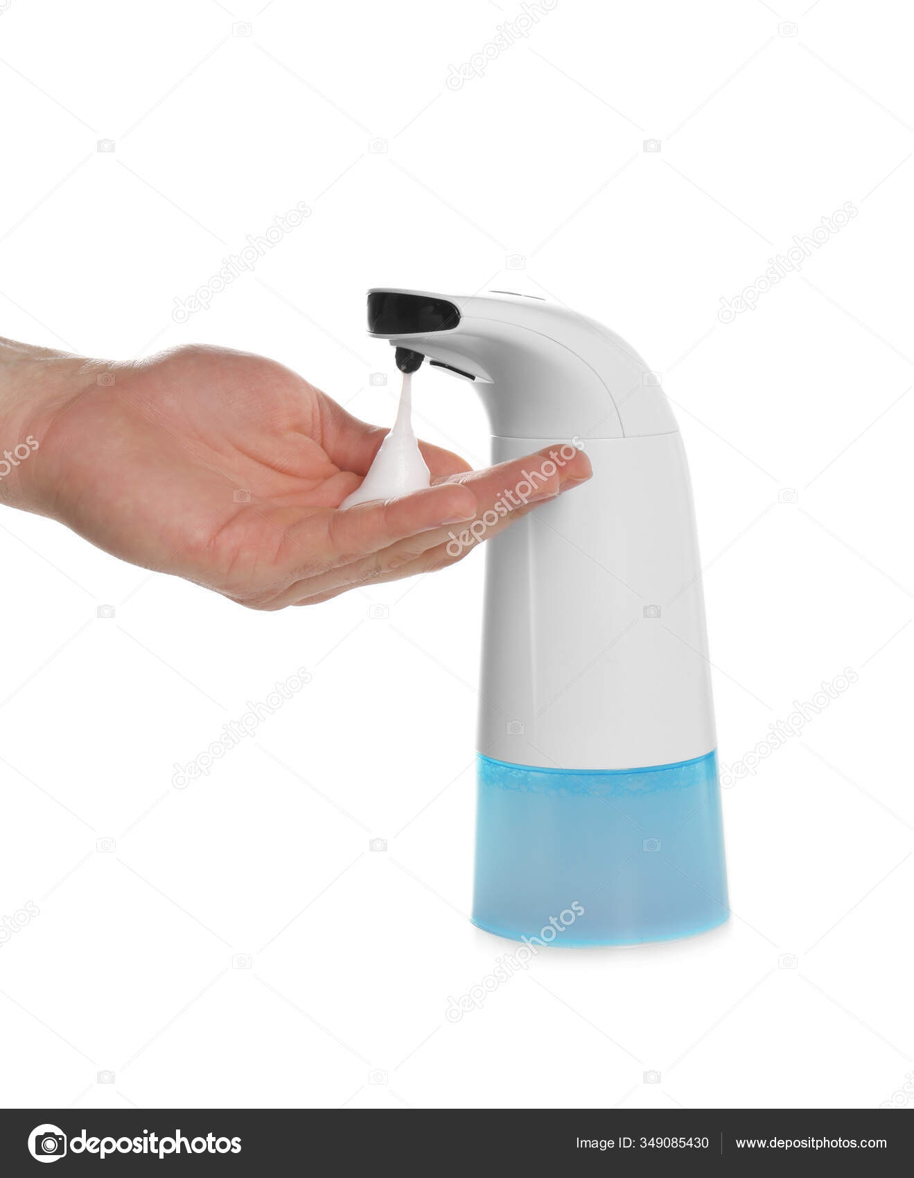 Automatic sanitizer machine Stockfotos, lizenzfreie Automatic