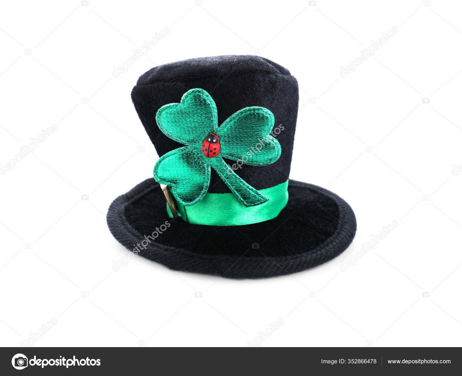 black leprechaun hat
