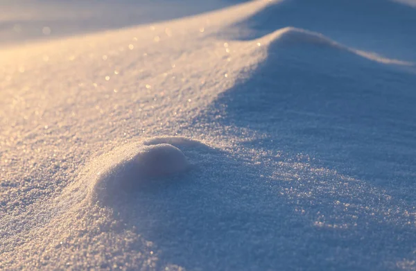 Hermosa Deriva Nieve Como Fondo Vista Cerca Clima Invierno — Foto de Stock