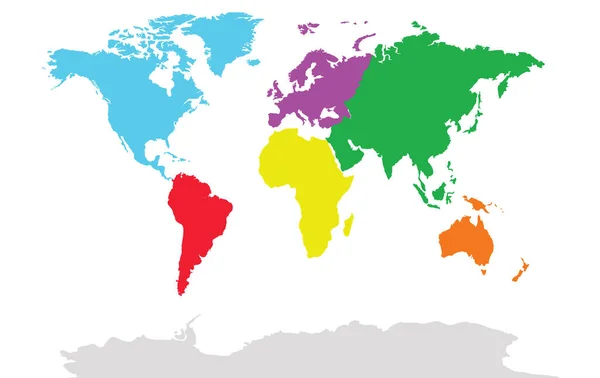 Ілюстрація Карти Світу Концепція Туристичного Агентства — стокове фото