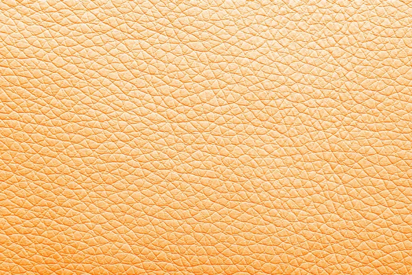 Textura Couro Laranja Como Fundo Close — Fotografia de Stock