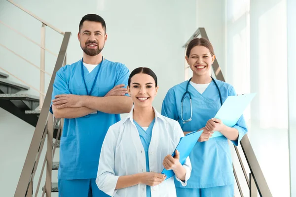 Grupo Médicos Hospital Servicio Médico — Foto de Stock