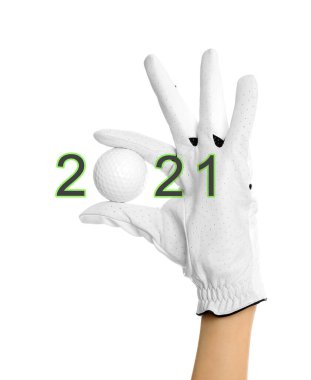 2021 golf etkinliği için toplu davetiye tasarımı