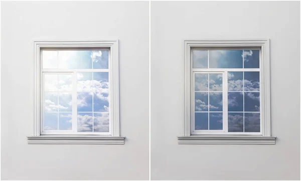 Wall Window Tinting — Stock Photo, Image