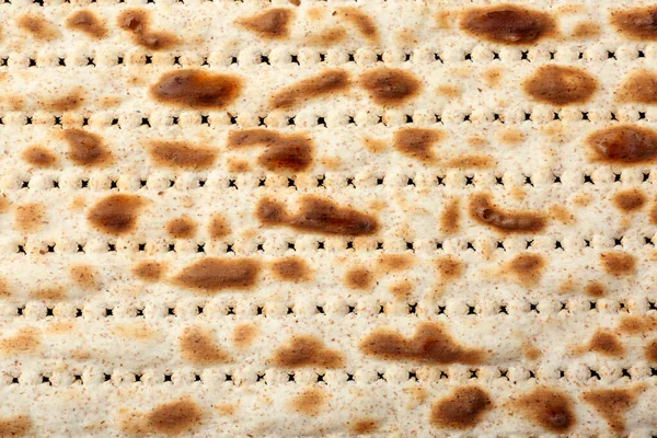 Matzo Traditionnel Comme Arrière Plan Vue Dessus Pessah Pâque Célébration — Photo