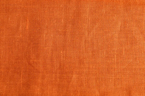 Tekstura Pięknej Pomarańczowej Tkaniny Jako Tło Zbliżenie — Zdjęcie stockowe