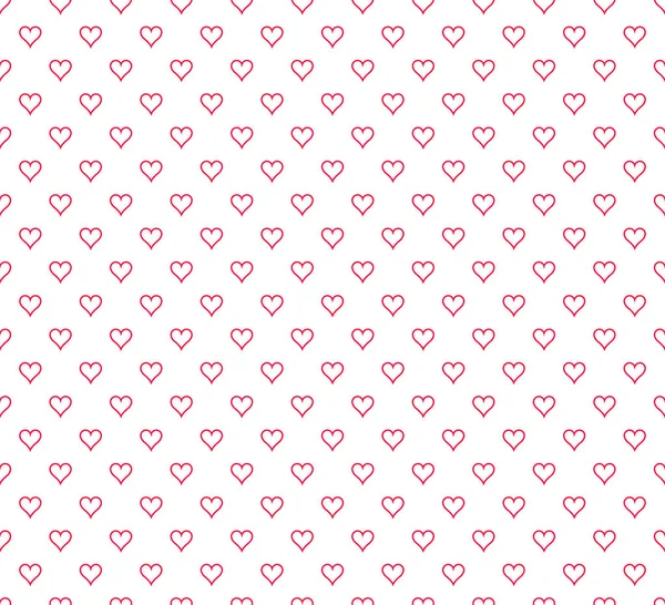 Διάνυσμα Φόντο Γεωμετρικά Καρδιά Αφηρημένη Χαριτωμένο Μοτίβο Άνευ Ραφής — Διανυσματικό Αρχείο