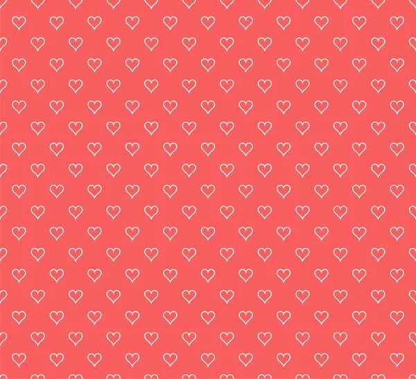 Διάνυσμα Φόντο Γεωμετρικά Καρδιά Αφηρημένη Χαριτωμένο Μοτίβο Άνευ Ραφής — Διανυσματικό Αρχείο