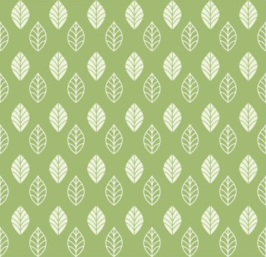 Geometrik yaprakları Dikişsiz desen vektör. Soyut vektör doku. Yaprak arka plan.