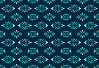 Vektör çiçekli kumaş desenli. Zarif soyut sanat yenilikçi geçmişi. Klasik çiçek motif dokusu.