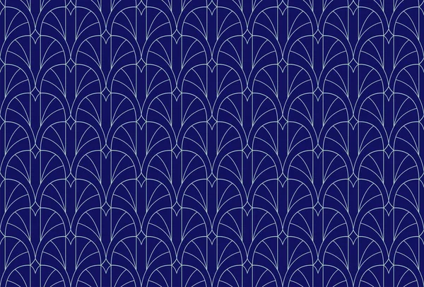 ベクトル抽象アラベスクシームレスパターン 幾何学的な古典的な背景 ヴィンテージアートデコテクスチャ — ストックベクタ