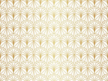 Klasik sanat deco dikişsiz desen. Geometrik stil süsü. Vektör antika dokusu.