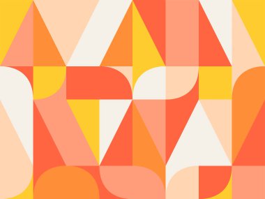 Geometrik dikişsiz desen. Minimalist vektör dokusu. Soyut arkaplan.