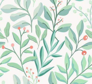 Çiçekli modern tarz güzel desen, vektör arkaplan