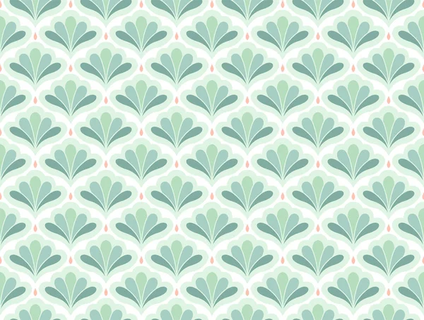 Floral Modernen Stil Schönes Muster Vektor Hintergrund — Stockvektor