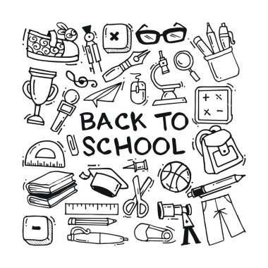 okula dönüş doodle