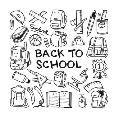 okula dönüş doodle