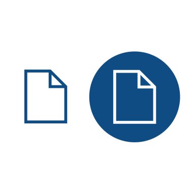 Kağıt belge simgeleri