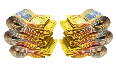 Avustralya notlar bir demet