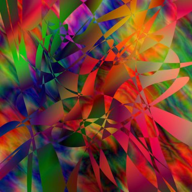 Tuhaf, soyut bir arkaplan