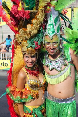 Barranquilla, Kolombiya - 10 Şubat - 200 yıllık Karnaval del Bicentenario. 10 Şubat 2013 Barranquilla Kolombiya