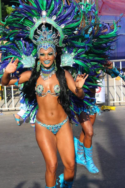 Barranquilla Kolumbien Februar Carnaval Del Bicentenario 200 Jahre Carnaval Februar — Stockfoto