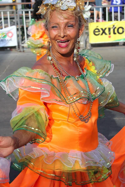 Barranquilla Kolumbie Února Carnaval Del Bicentenario 200 Let Karnevalu Února — Stock fotografie