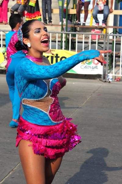 Barranquilla Kolumbie Února Carnaval Del Bicentenario 200 Let Karnevalu Února — Stock fotografie