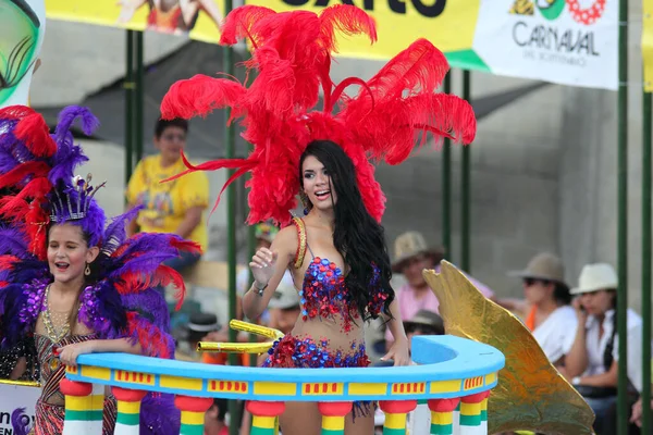 Barranquilla Kolumbien Februar Carnaval Del Bicentenario 200 Jahre Carnaval Februar — Stockfoto