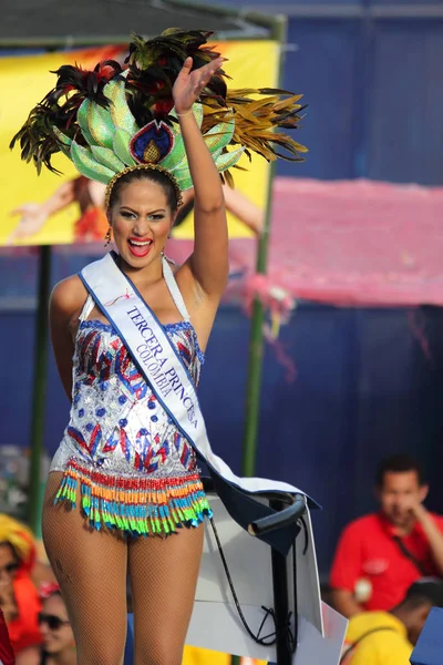 Barranquilla Kolumbia Lut Karnawał Del Bicentenario 200 Lat Karnawału Luty — Zdjęcie stockowe