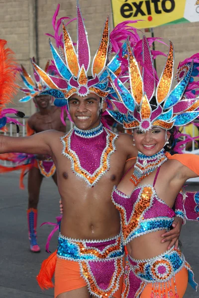 Барранкілья Колумбія Лютого Carnaval Del Bicentenario 200 Років Кармару Лютого — стокове фото